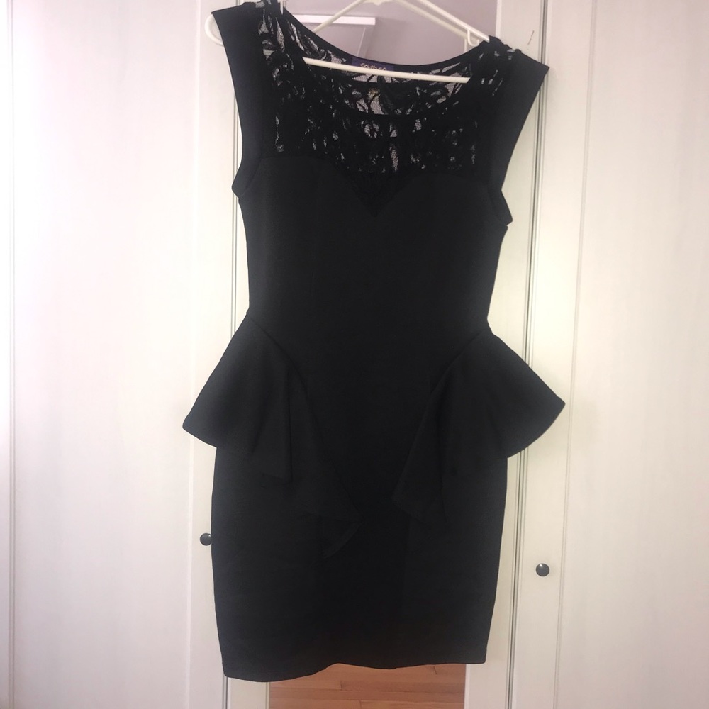 Cameo Black BodyCon Dress